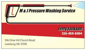 M & J Pressure Washing Service LLC