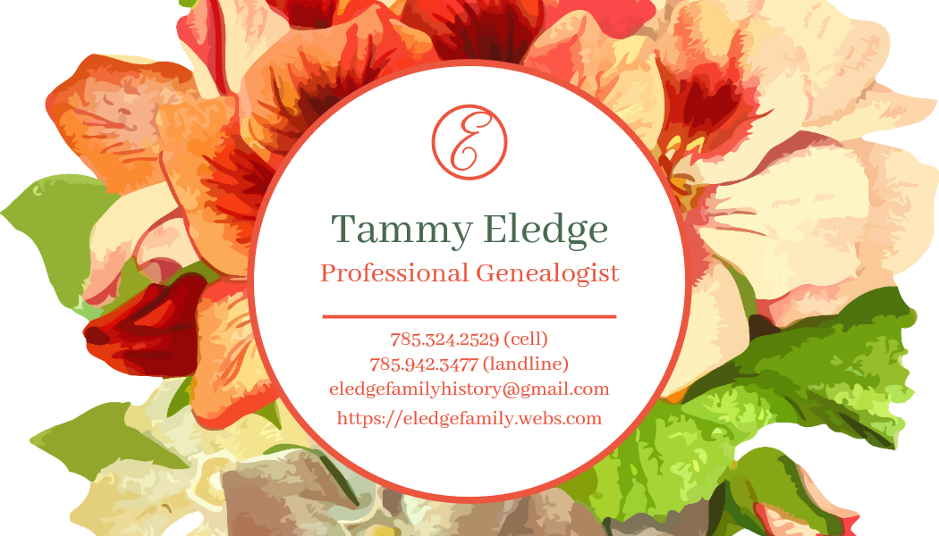 Eledge Family Genealogy Research Services