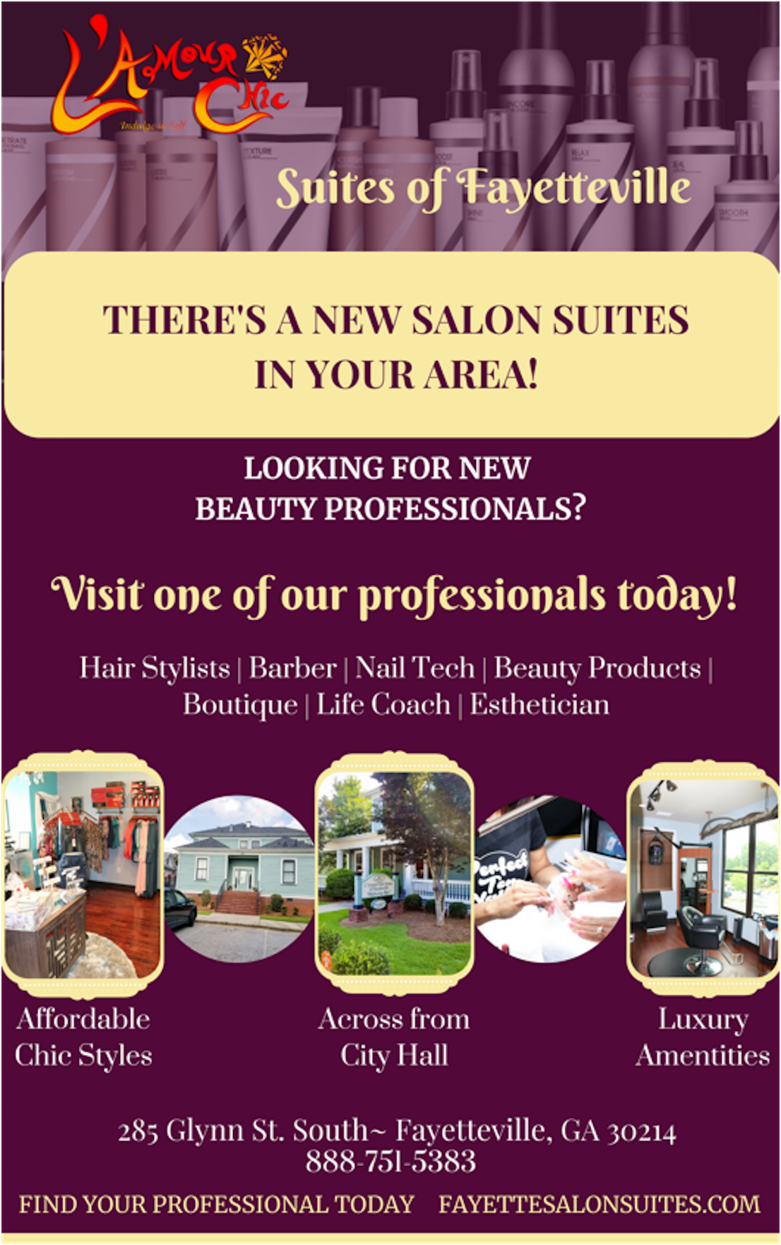 L'Amour Chic Suites of Fayetteville & Boutique
