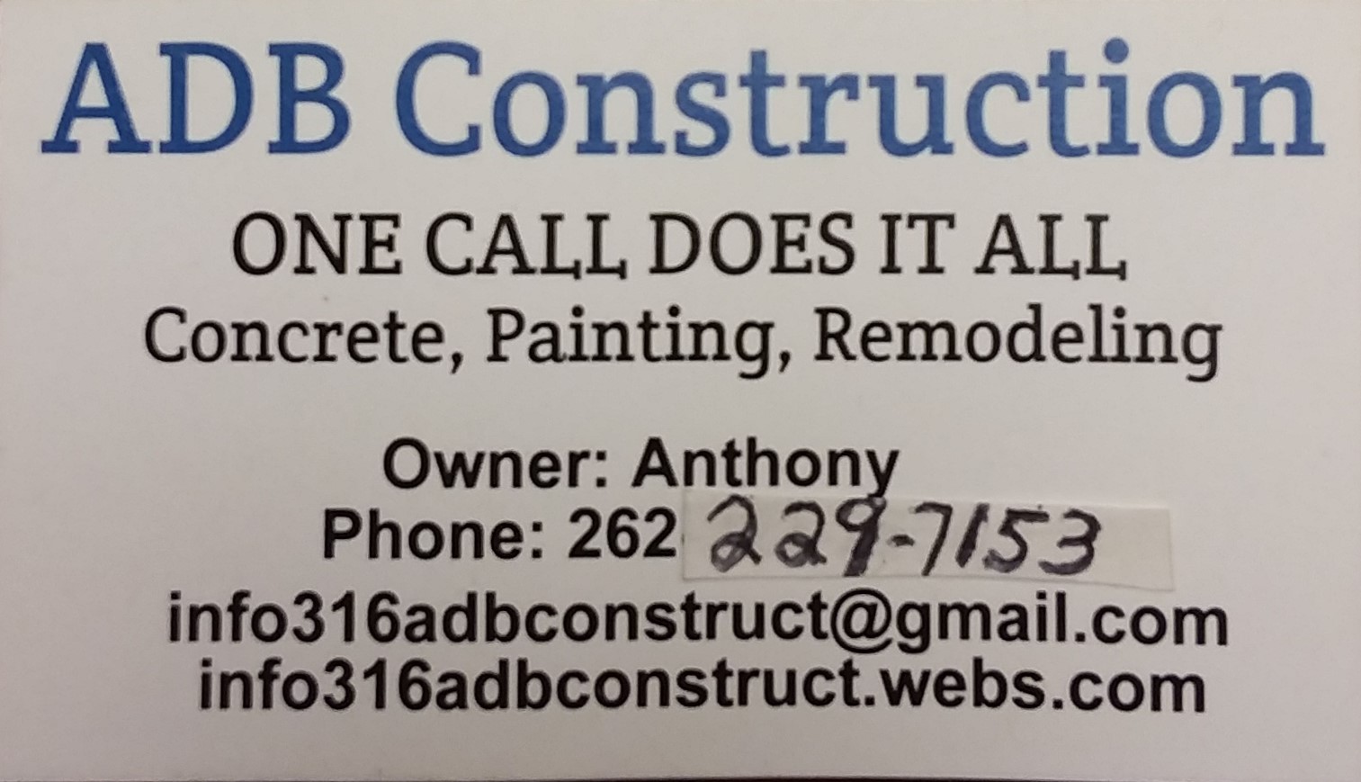 ADB Construction