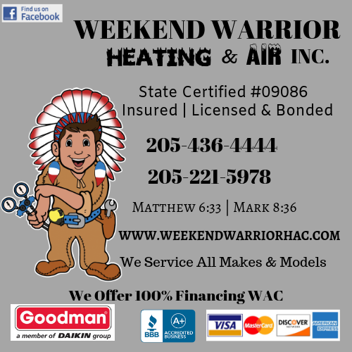 Weekend Warrior Heating & Air Inc.