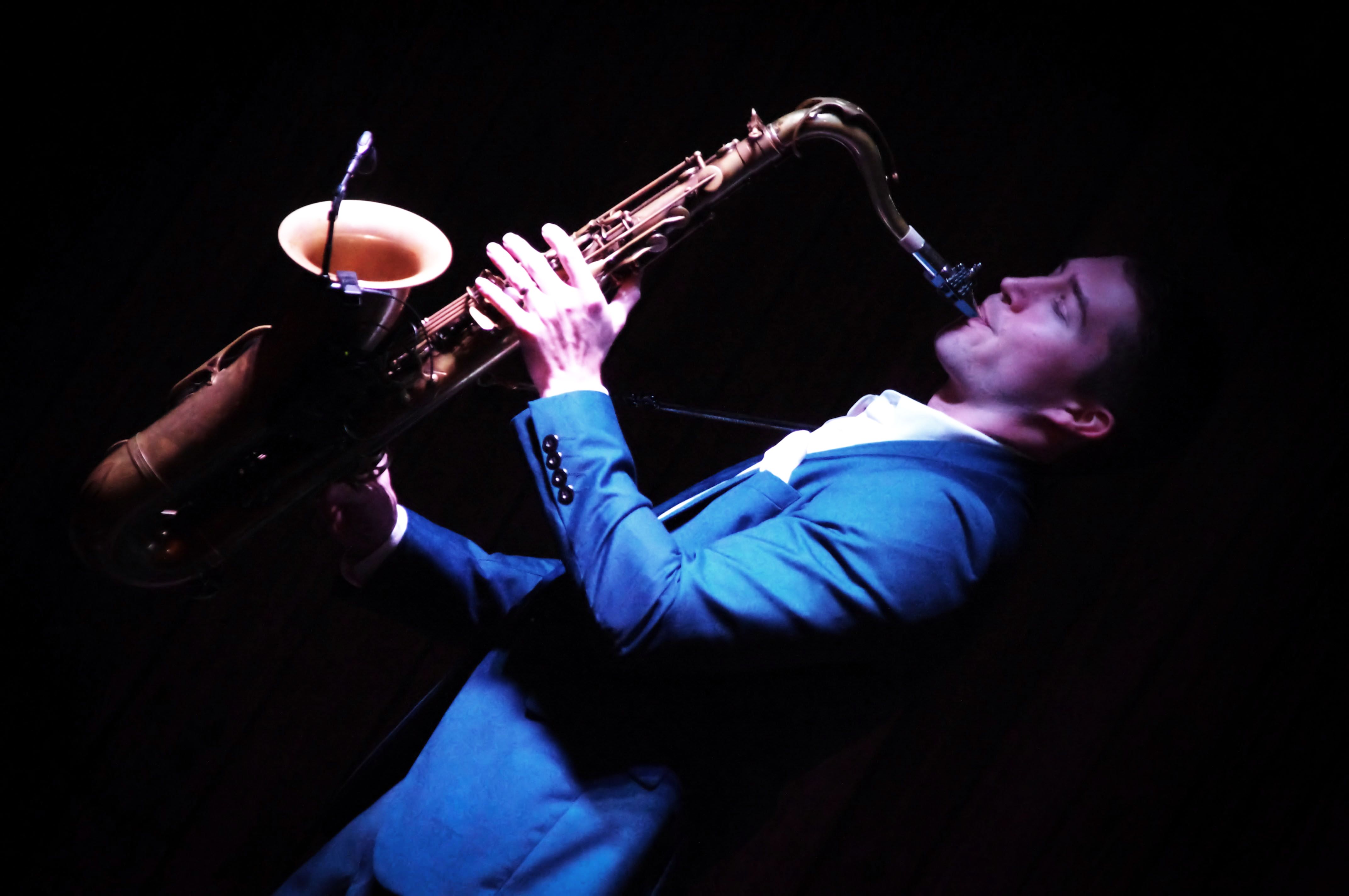 Saxophonist Chris Godber