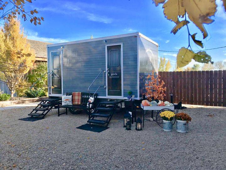 Luxury Mobile Restrooms by Firehouse Trailer Rentals LLC