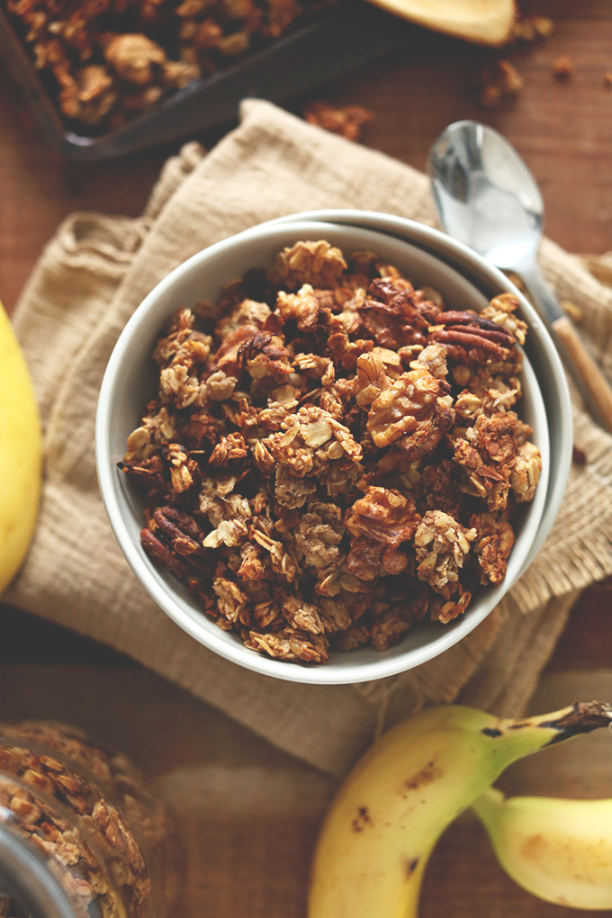 Banana Bread Granola