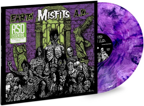 MISFITS Earth A.D. LP NEW COLORED VINYL Plan 9 reissue | eBay