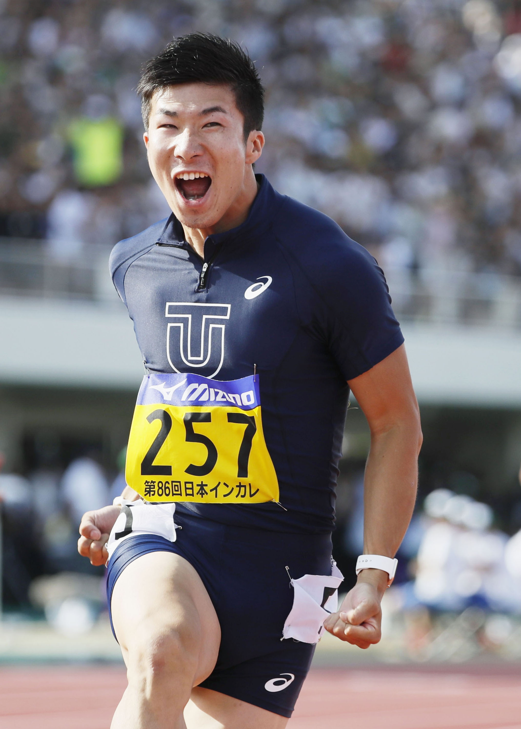 Athletics: Kiryu runs 9.98 in 100, 1st Japanese to break 10-second barrier