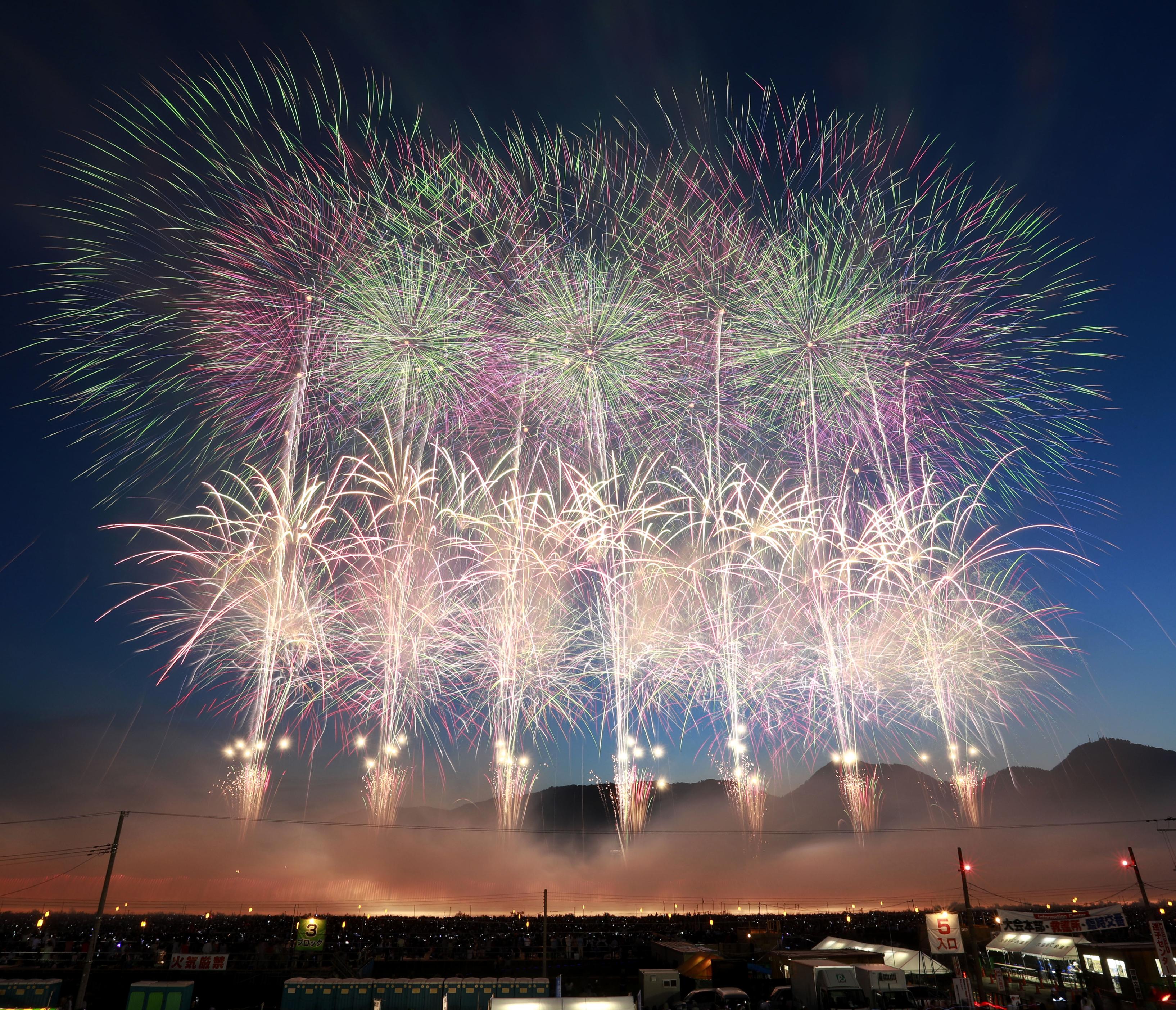 18,000 fireworks shot off at national competition