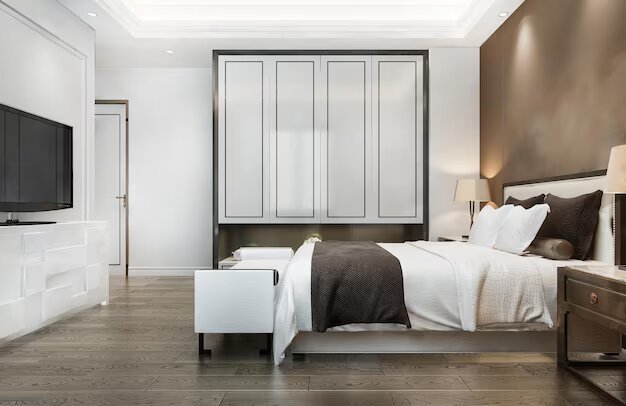 White color bedroom set