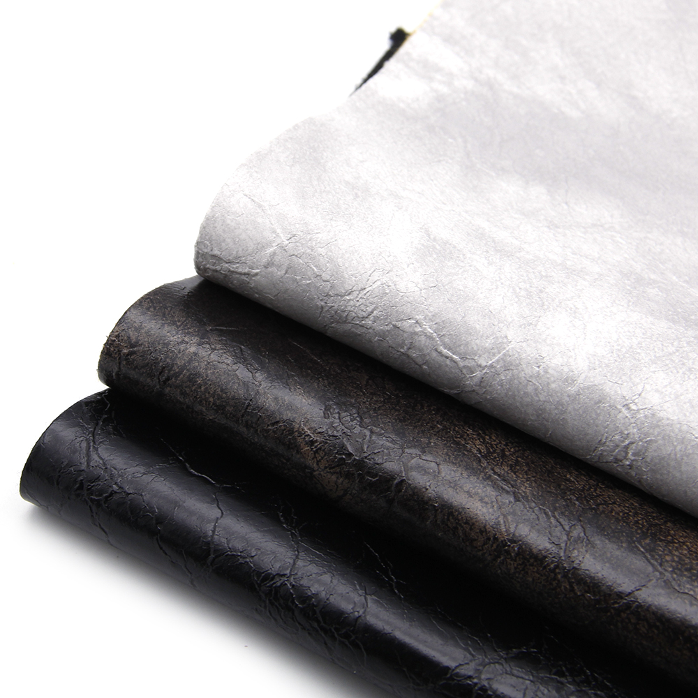David accessories Rainbow Metal Faux Leather Sheets Burst Crack Synthetic Leather Fabric 6 Pcs 8 x 13 for DIY Projects Earring Making Crafts 20 cm x 34 cm Crack Leather