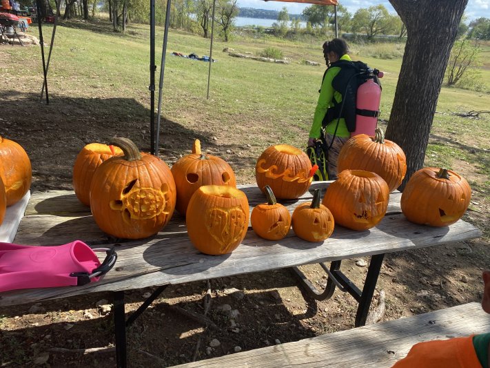 2021 Underwater Pumpkin Hunt 