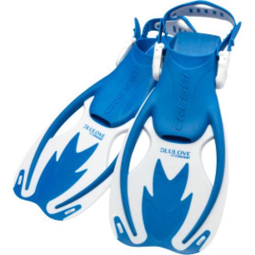 ROCKS FINS - BLUE/WHITE [S/M]