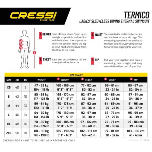 Termico 2mm Lady (black) [XS]