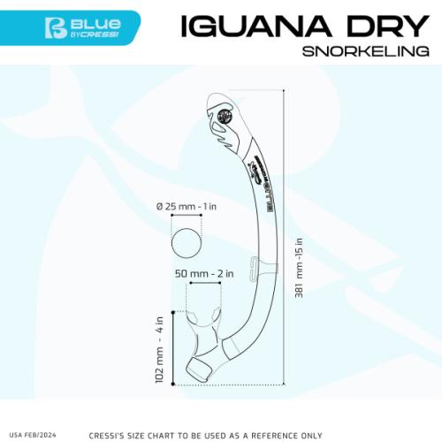 Iguana Dry (ice cyan/blue navy)