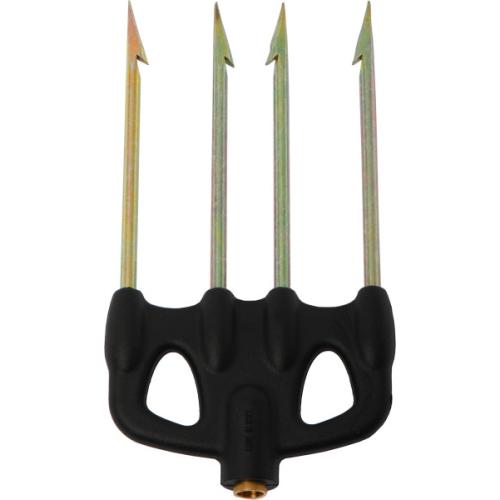 4-Prong Tempered Steel Spearhead