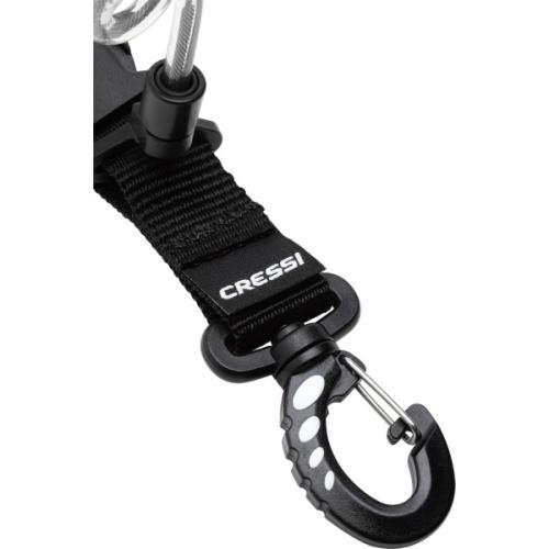 Coiled Lanyard with Clip Snaps