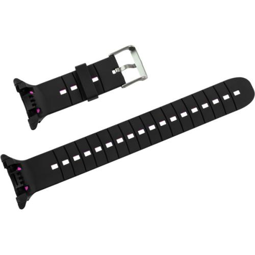 Watchband for Big-Screen Dive Computer (black/pink) [original Leonardo]