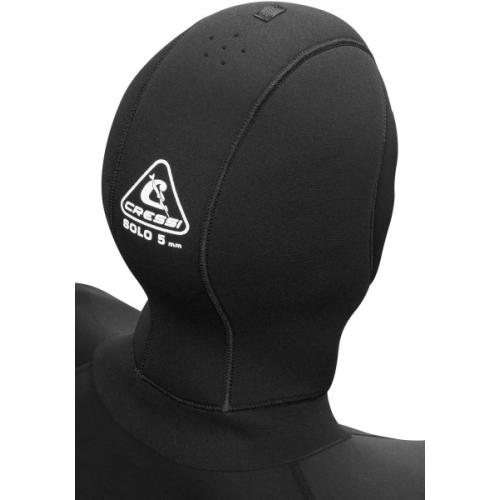 Solo Hood 5mm Unisex (black/black) [XL]