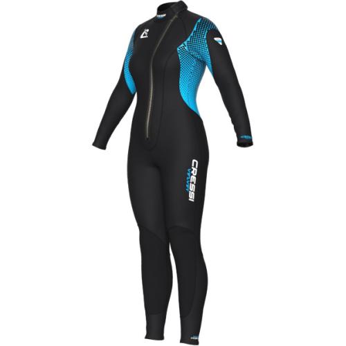 Velvet 3 mm Lady (black/turquoise) [XL]