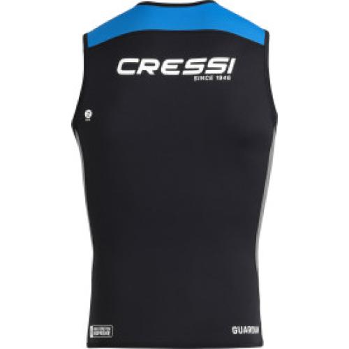 Guardian 2mm Man Neoprene Vest w/ Zip (black/blue) [L]
