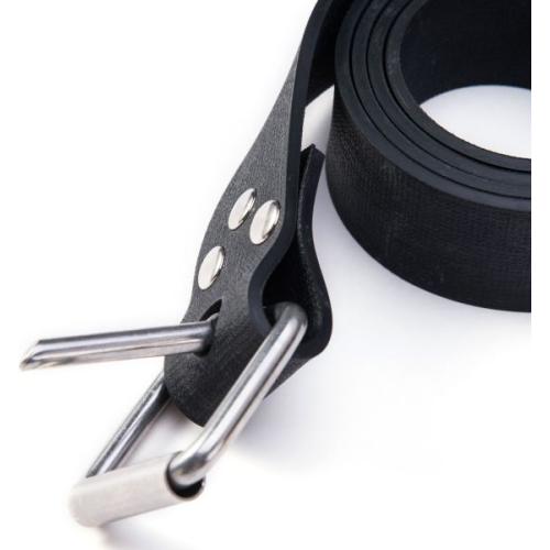 Premium Marseillaise Rubber Belt (black)