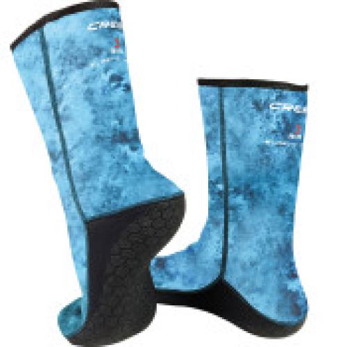 Hunter Socks 3mm (blue camo) [XL]