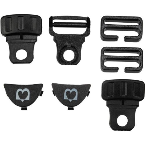 Buckles for Samurai - (blue/black)