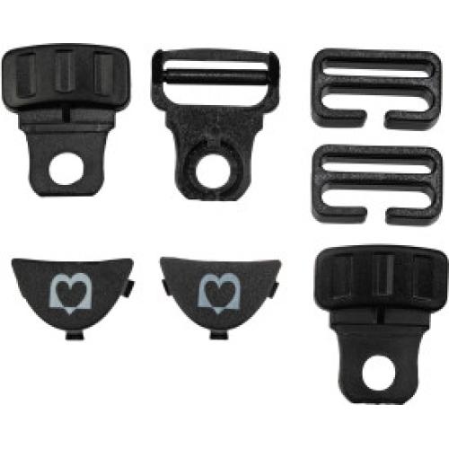 Buckles for Samurai - (blue/black)