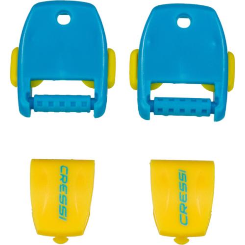 Buckles for Pegaso (yellow/blue)