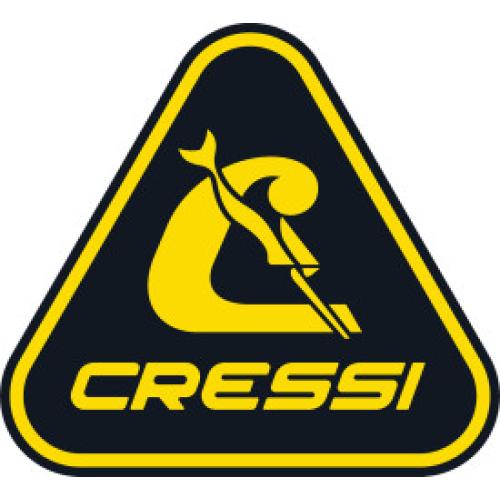 Cressi Triangle Sticker (black/yellow) [60 x 54 cm]