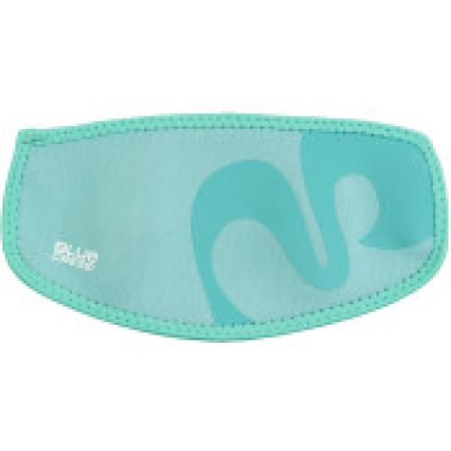 Simply Neo Blue Mask Strap Cover (black/white)