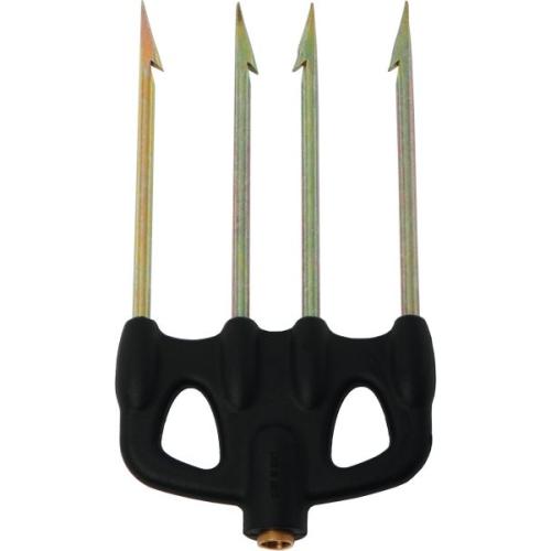 4-Prong Tempered Steel Spearhead