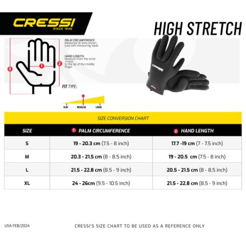 High Stretch Gloves 5mm [M]