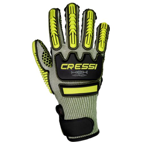 HEX Grip Gloves (lime) [L]