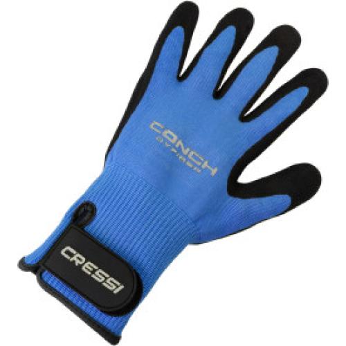 Conch Dyfiber Gloves (blue) [L]