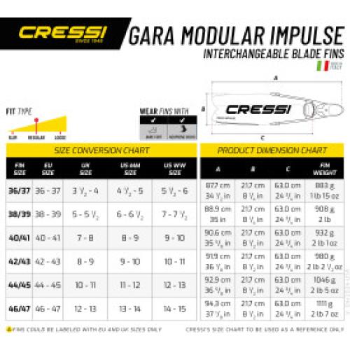 Gara Modular Impulse Blade (black)