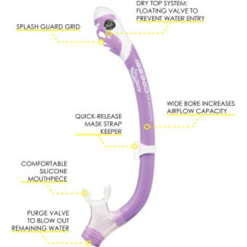 Pegaso & Iguana Dry (lilac/white)