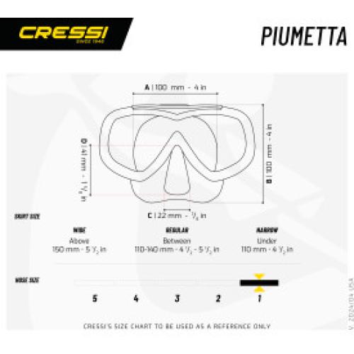 Piumetta (clear/blue)