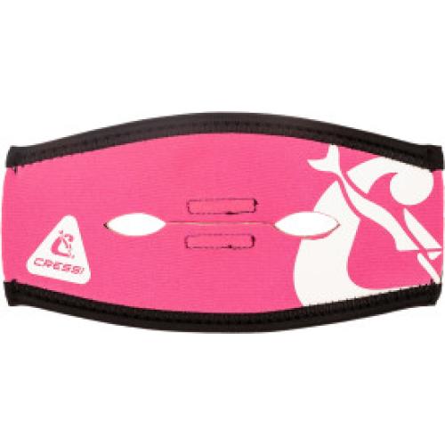 Pony Tail Neo Mask Strap Cover (pink/white)