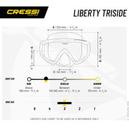 Liberty Triside SPE (clear/sapphire)