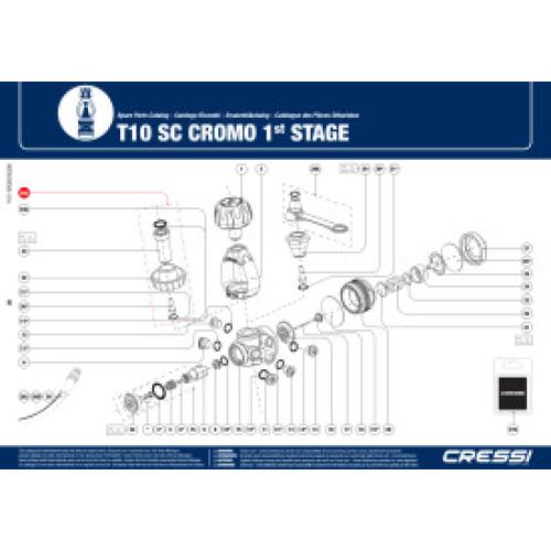 DIN Assembly for T10-SC