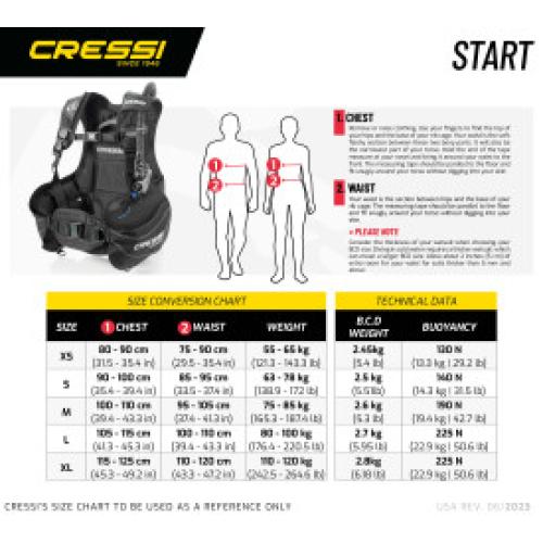 Start (black/blue) [XL]