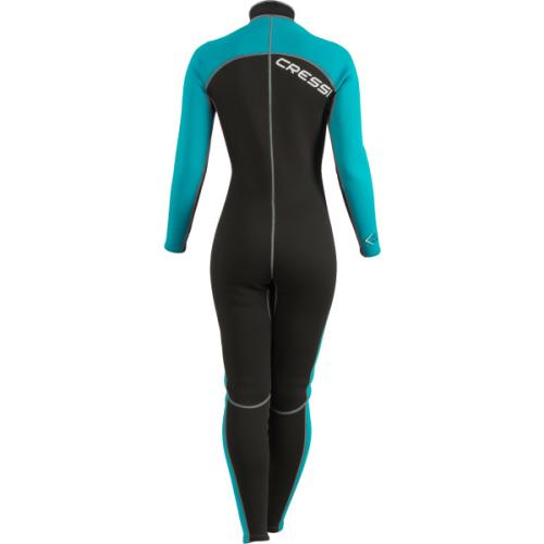 Lido Long 2mm Lady (black/aquamarine) [L]