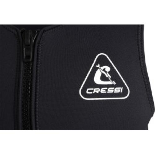 Guardian 2mm Man Neoprene Vest w/ Zip (black/blue) [L]