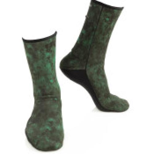 Hunter Socks 3mm (green camo) [S]