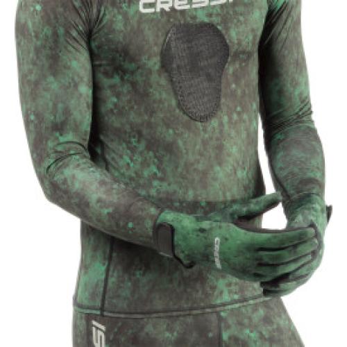 Hunter Gloves 2mm (green camo) [XL]