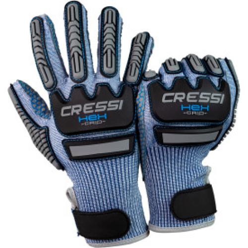 HEX Grip Gloves (blue) [M]