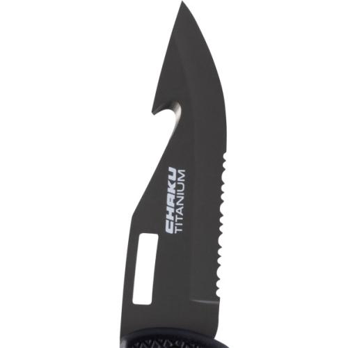 Chaku (black-titanium blade)