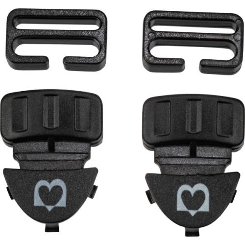 Buckles for Samurai - (blue/black)