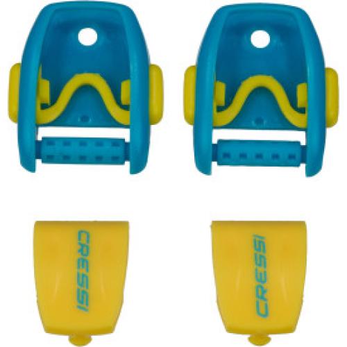 Buckles for Pegaso (yellow/blue)