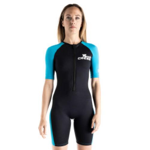 Tiburon 2mm Lady (black/aquamarine) [2XL]